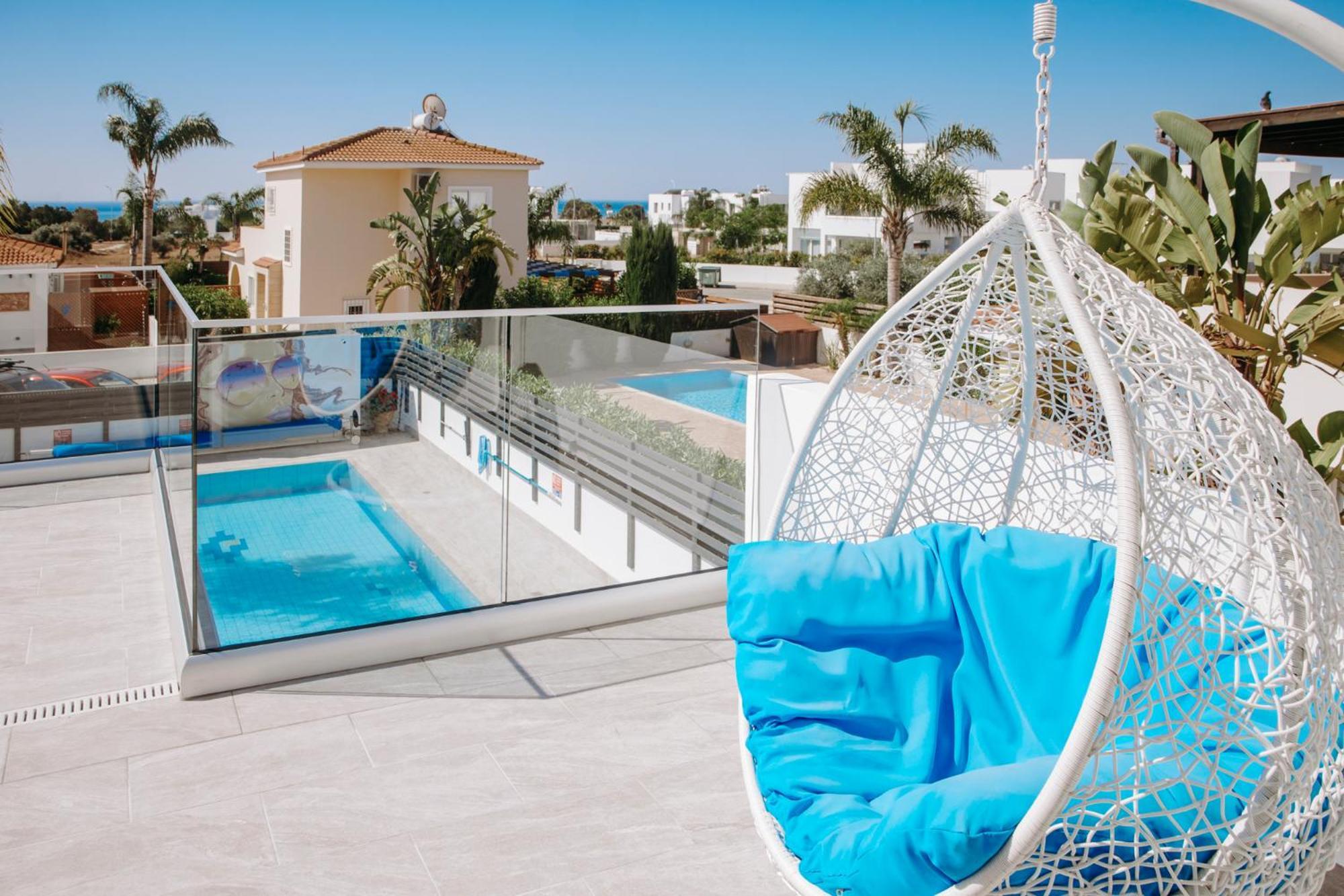 Sunset Villa Private Complex Heated Pool Agia Napa Exterior foto