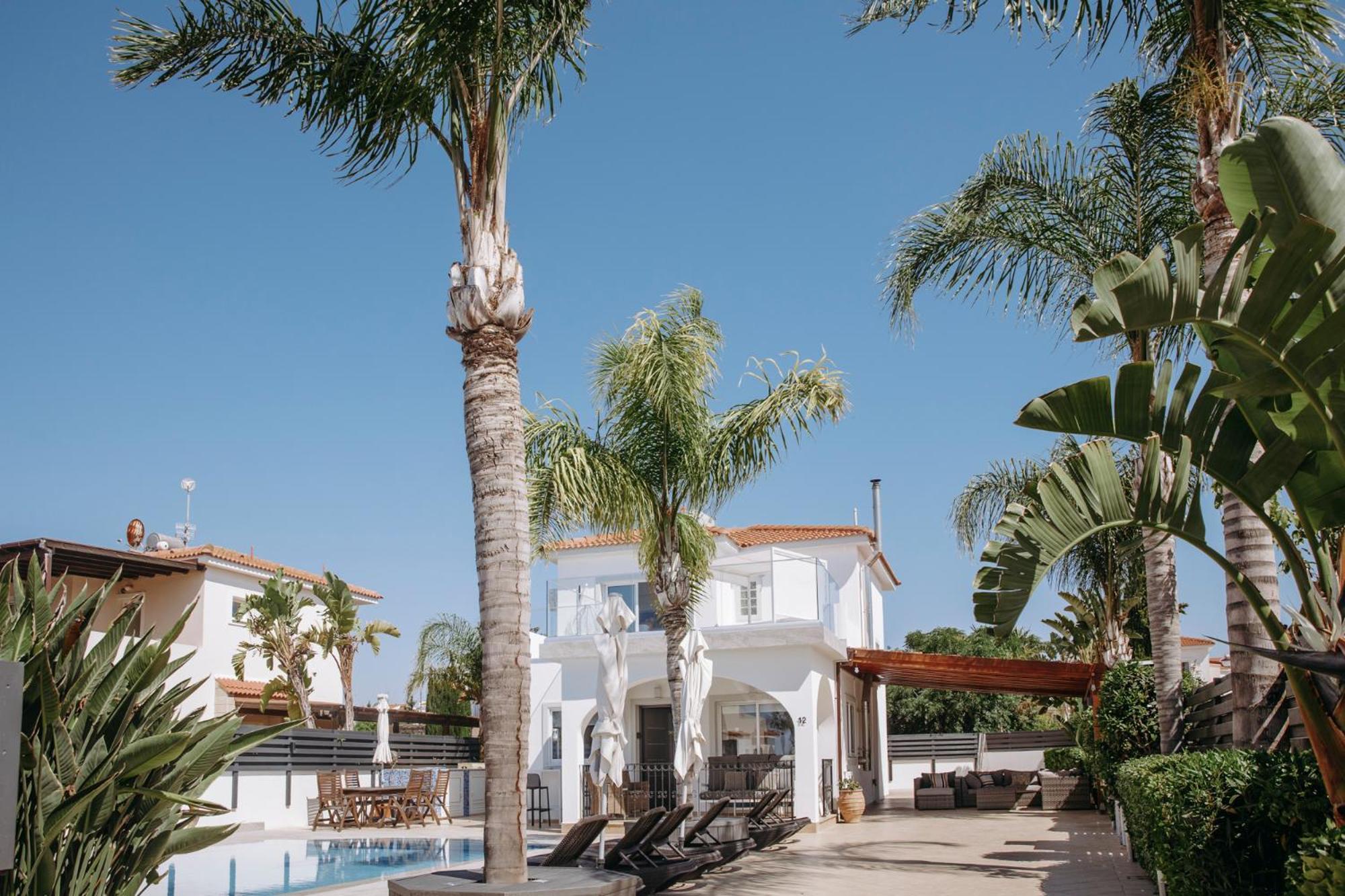 Sunset Villa Private Complex Heated Pool Agia Napa Exterior foto
