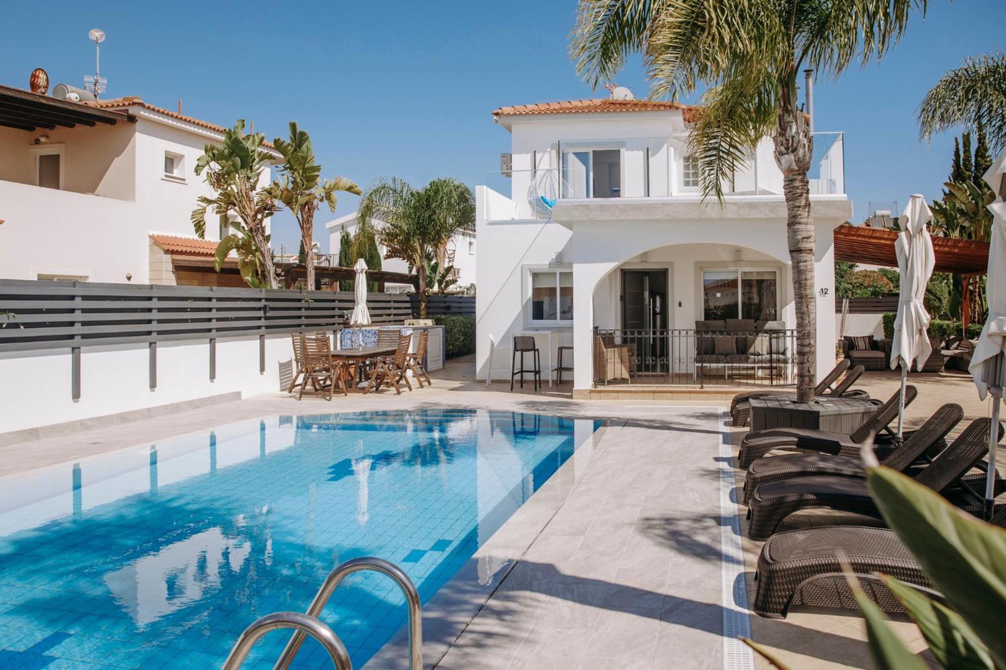 Sunset Villa Private Complex Heated Pool Agia Napa Exterior foto