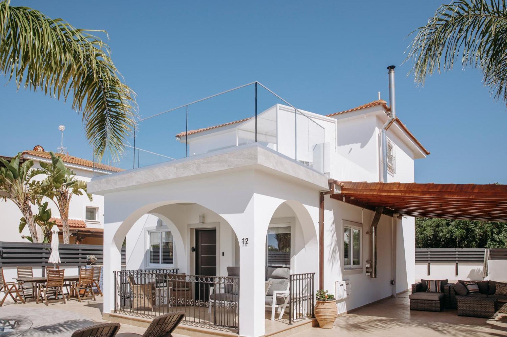 Sunset Villa Private Complex Heated Pool Agia Napa Exterior foto